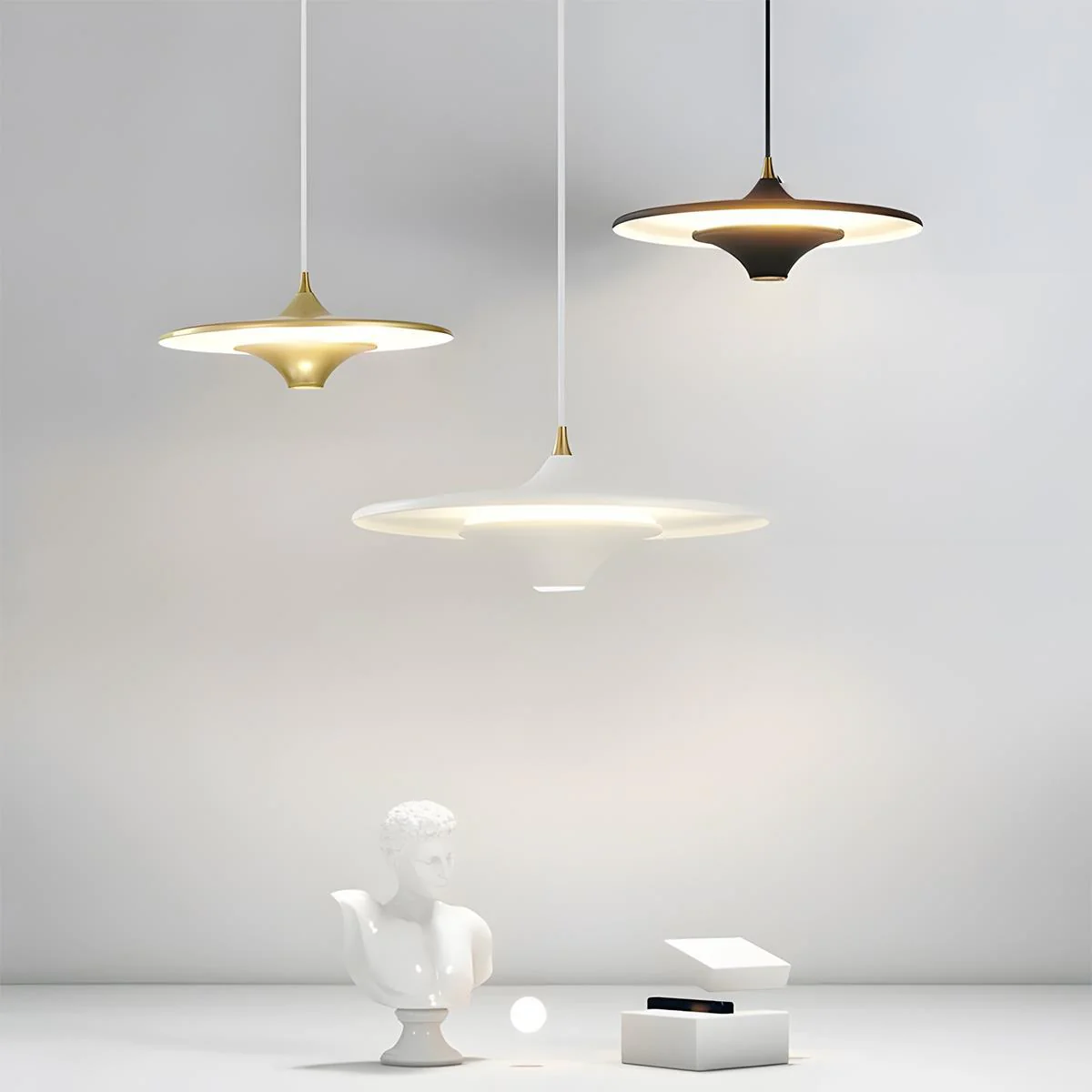 Modern Galaxy System Dish LED Pendant Lights - Image 6