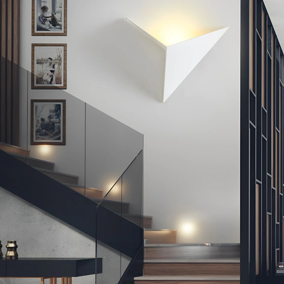 Modern Geometric Indoor Minimalist LED Wall Sconces Lights - Image 2
