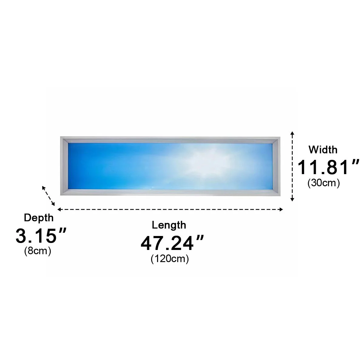 Modern Imitation Sky LED Light Dimmable Ceiling Light - Image 14