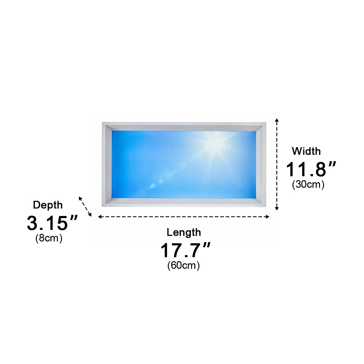 Modern Imitation Sky LED Light Dimmable Ceiling Light - Image 16