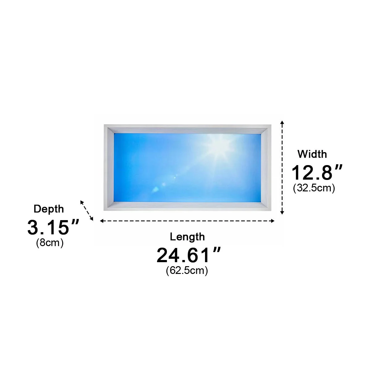 Modern Imitation Sky LED Light Dimmable Ceiling Light - Image 17