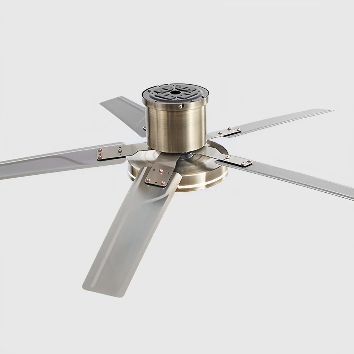Modern Iron Five-leaf 6-speed Reverse DC Motor Fan Dimming Ceiling Fan Light - Image 11