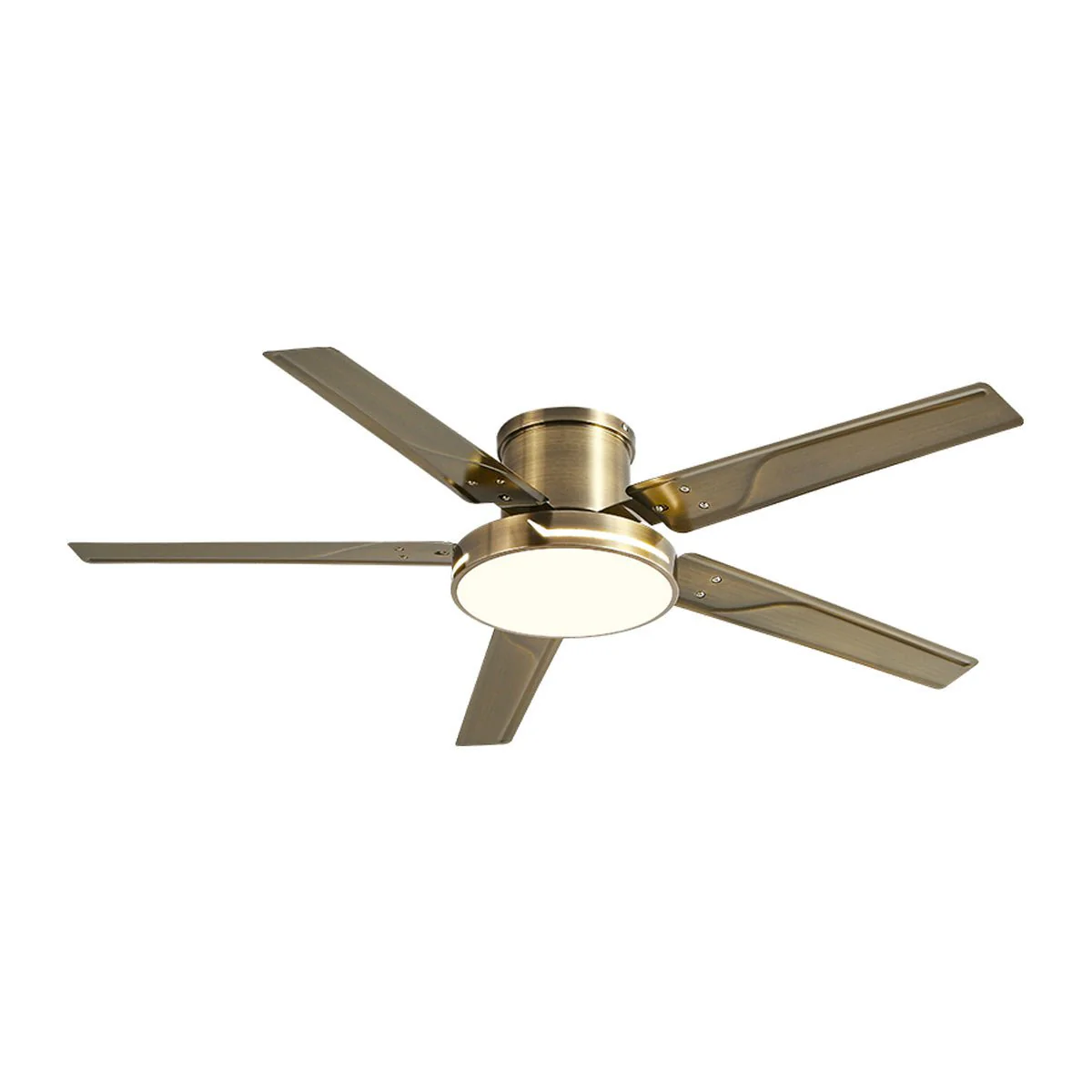 Modern Iron Five-leaf 6-speed Reverse DC Motor Fan Dimming Ceiling Fan Light - Image 12
