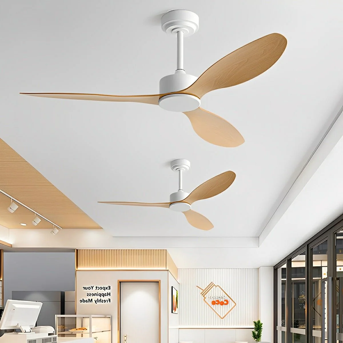 Modern Minimalist 3-Blades DC Motor Reverse Ceiling Fan - Image 2
