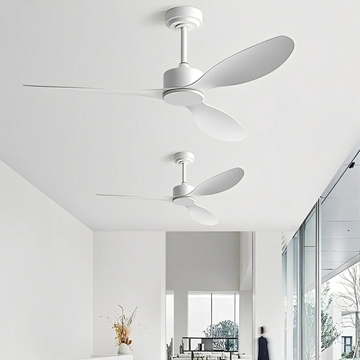 Modern Minimalist 3-Blades DC Motor Reverse Ceiling Fan - Image 4