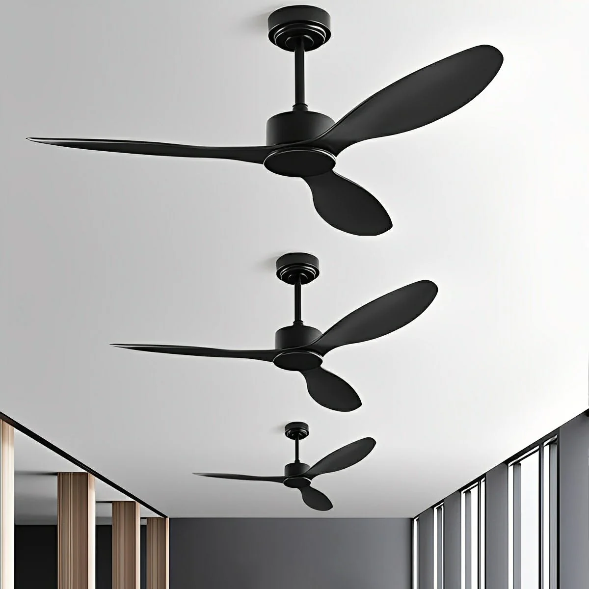 Modern Minimalist 3-Blades DC Motor Reverse Ceiling Fan - Image 5