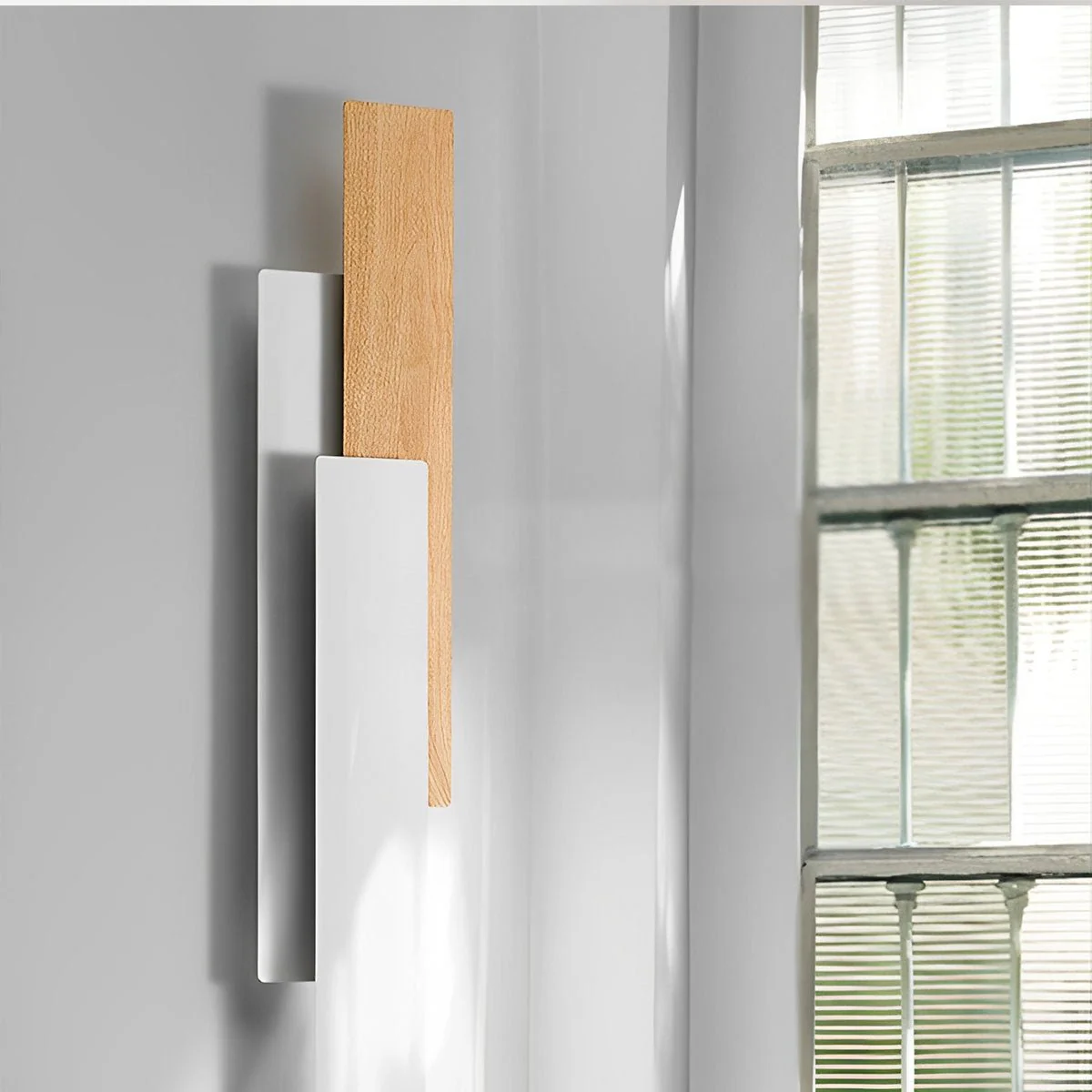 Modern Minimalist 3-Tiered Rectangular LED Indoor Wall Sconces - Image 5