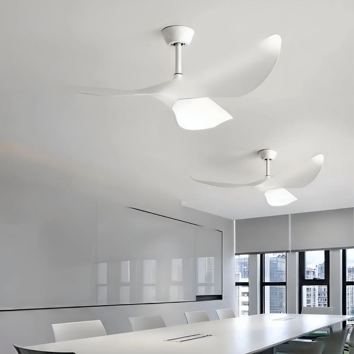 Modern Minimalist 6-speed Reverse Frequency Ceiling Fan DC Motor - Image 3