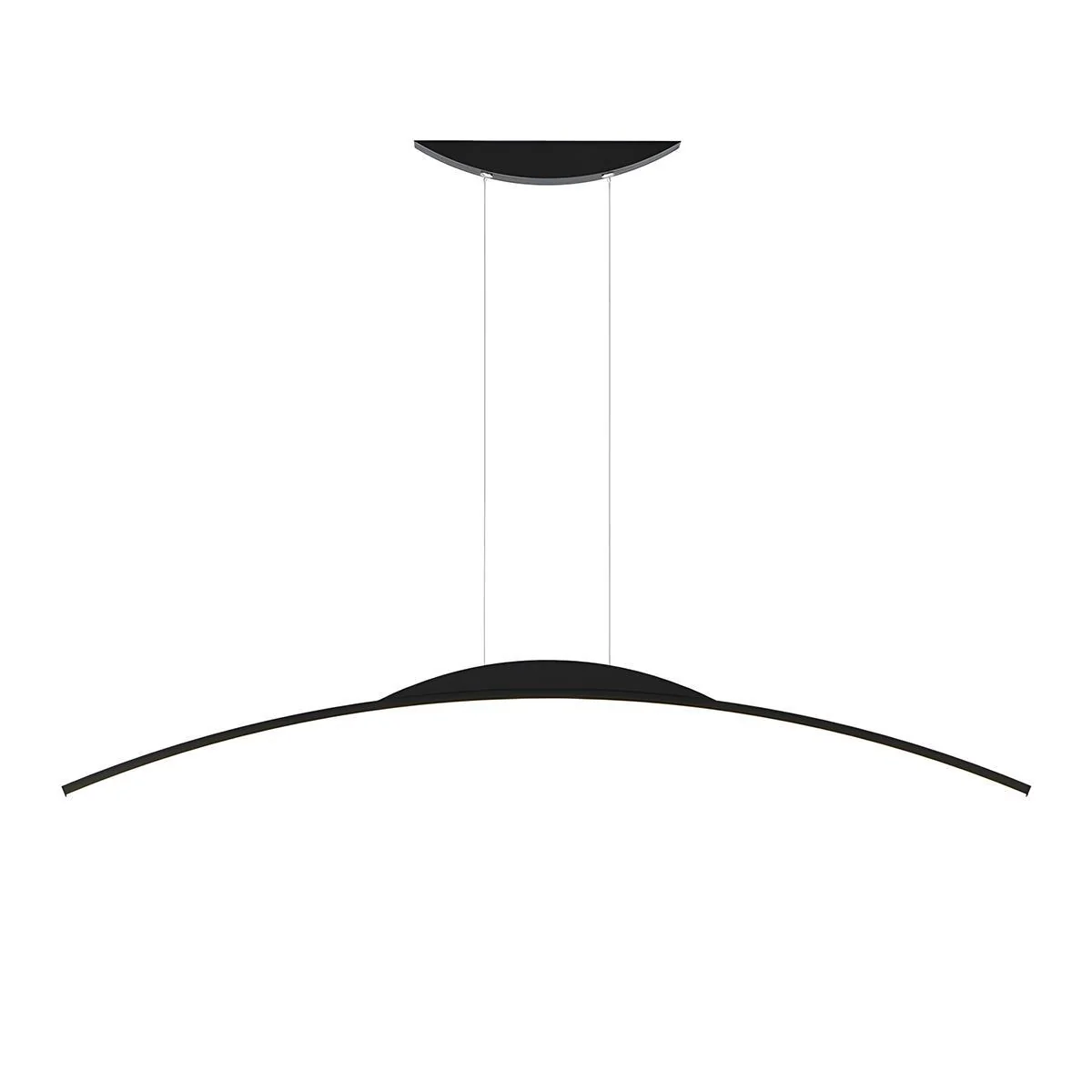Modern Minimalist Arc Arch Long Strip Light LED Pendant Lights - Image 8