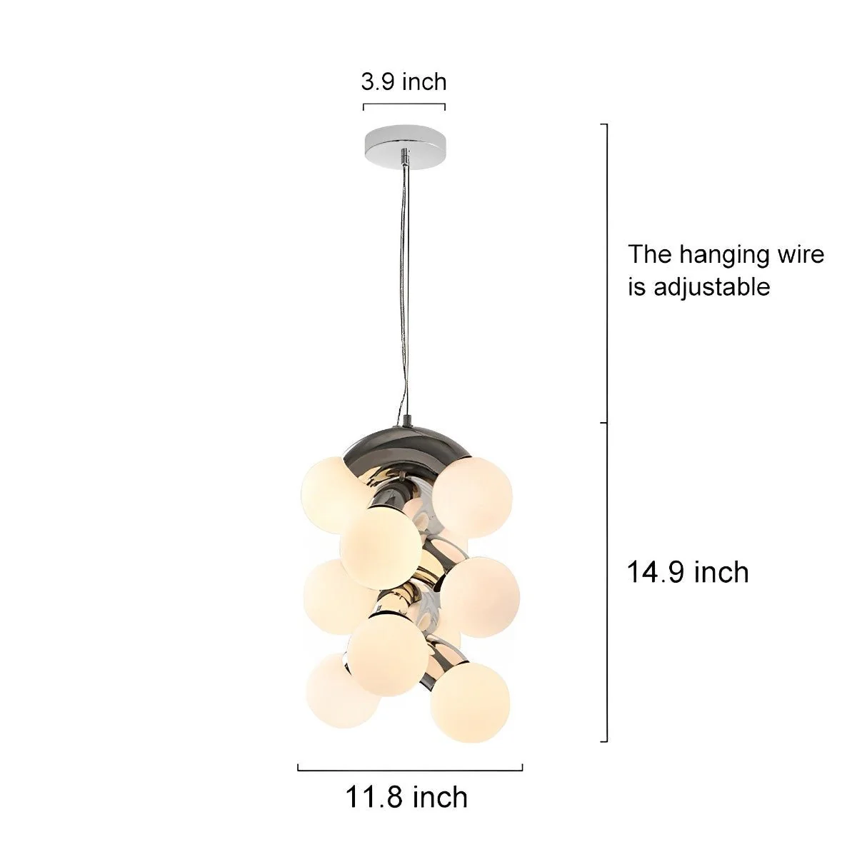 Modern Minimalist Art Grape Shape Chandelier - Image 16