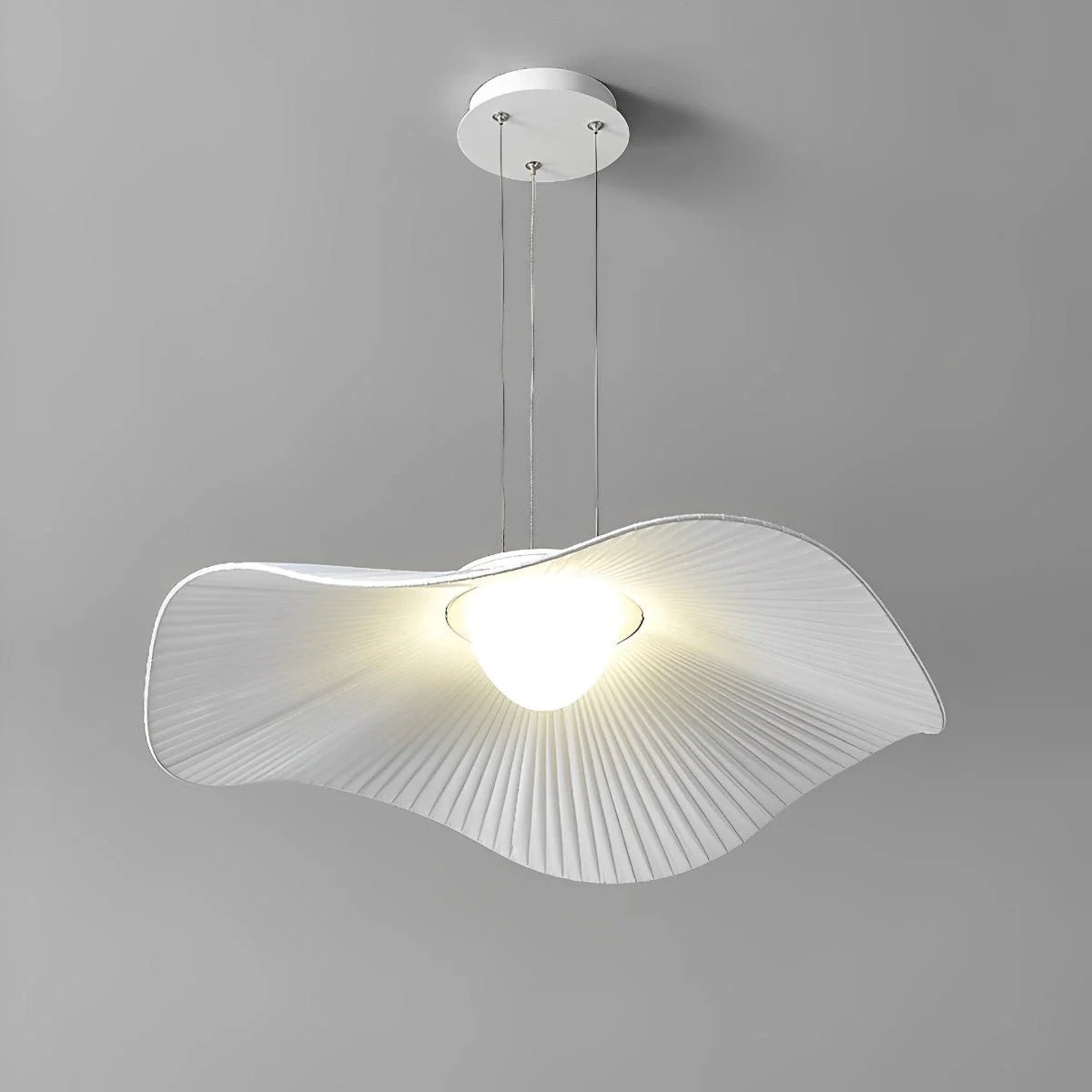 Modern Minimalist Art Lotus Leaf Pendant Lighting - Image 15