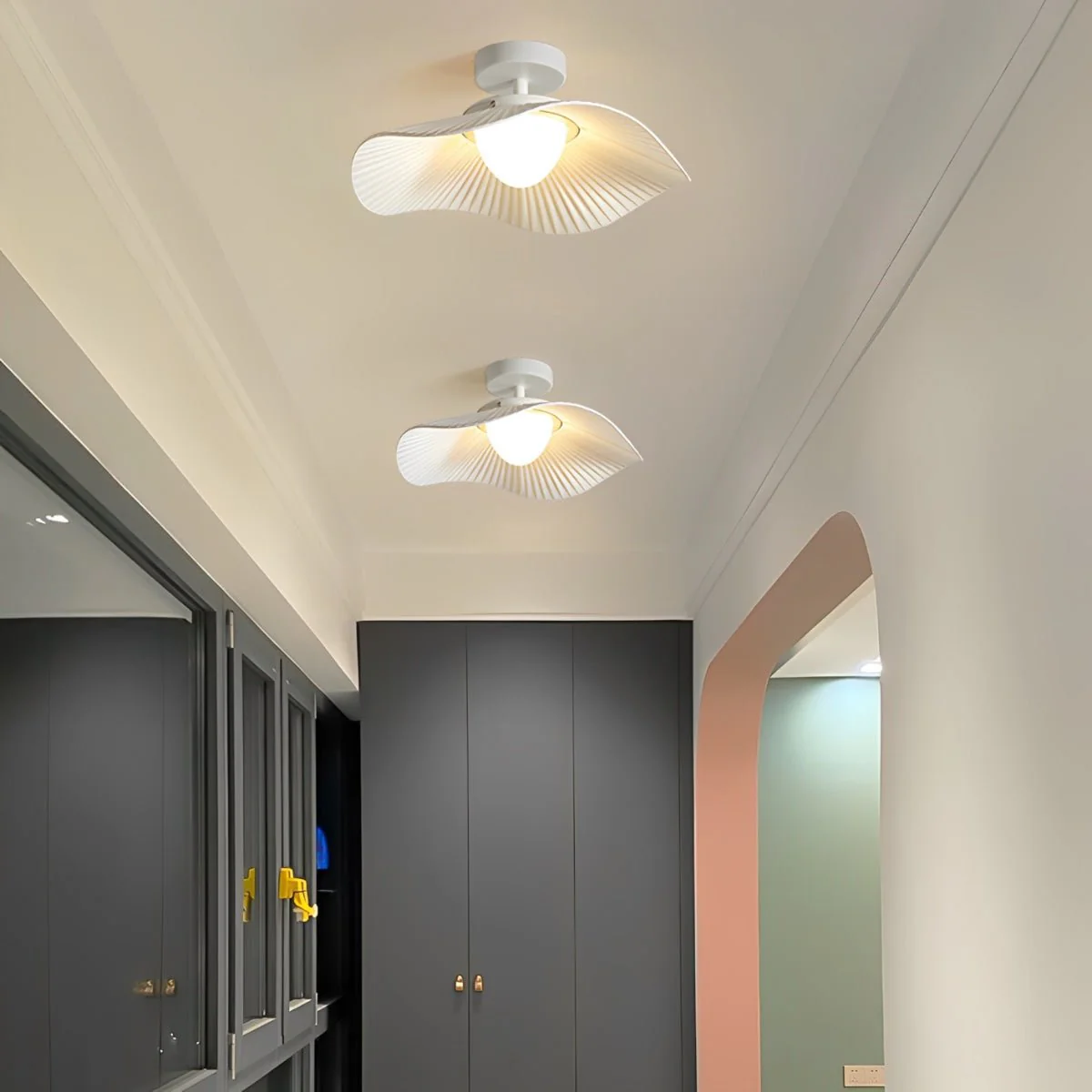 Modern Minimalist Art Lotus Leaf Pendant Lighting - Image 6