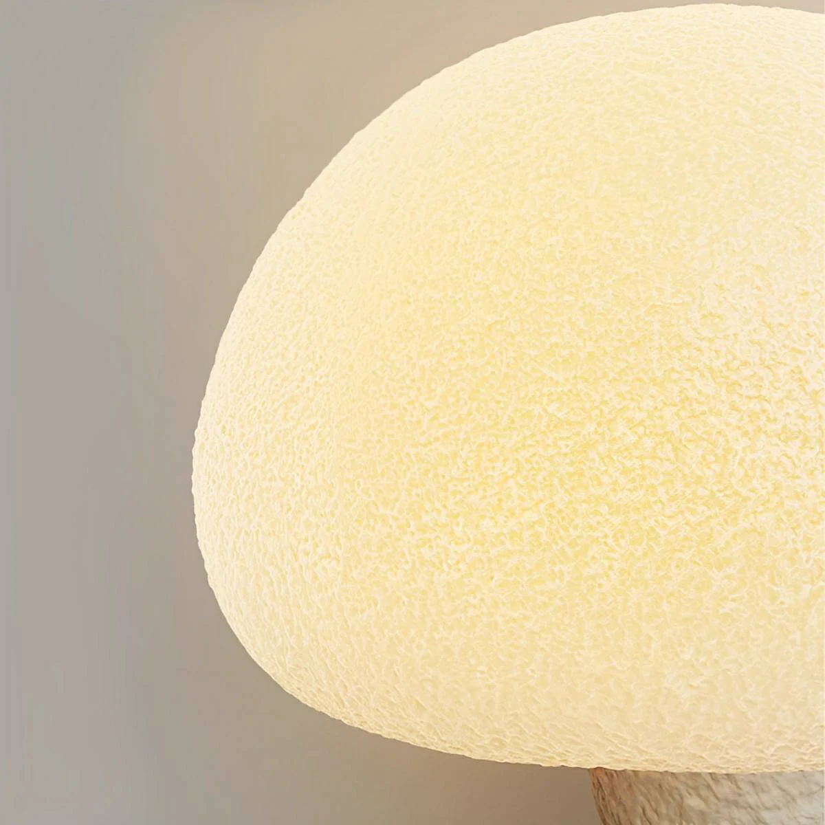 Modern Minimalist Creamy Style Mushrooms LED Wall Sconces - Image 11