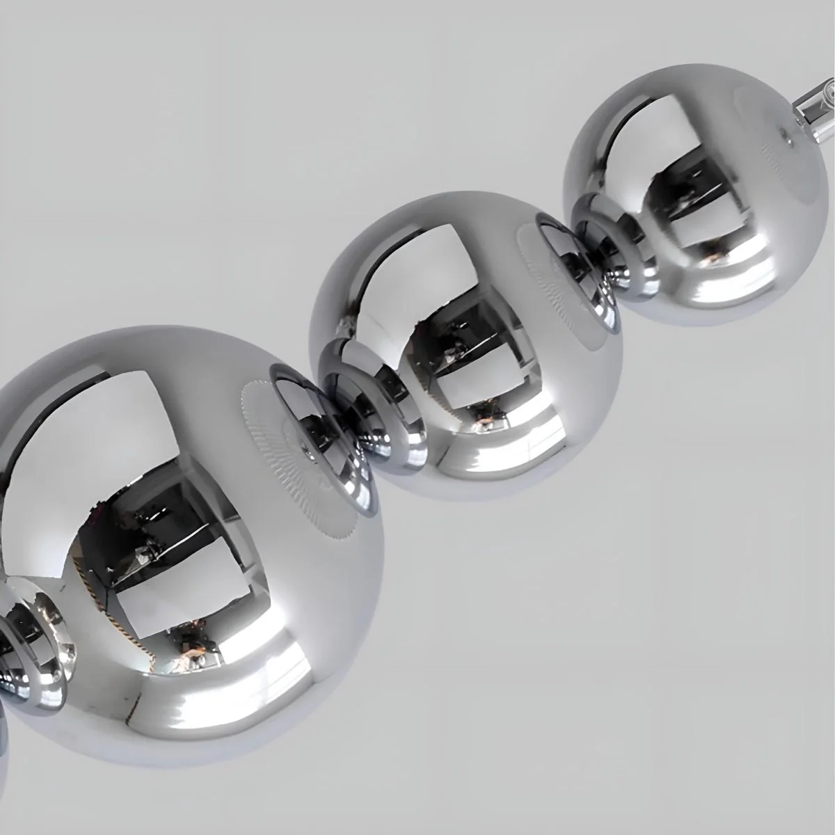Modern Minimalist Crystal Globe Indoor Bar LED Pendant Lights - Image 9