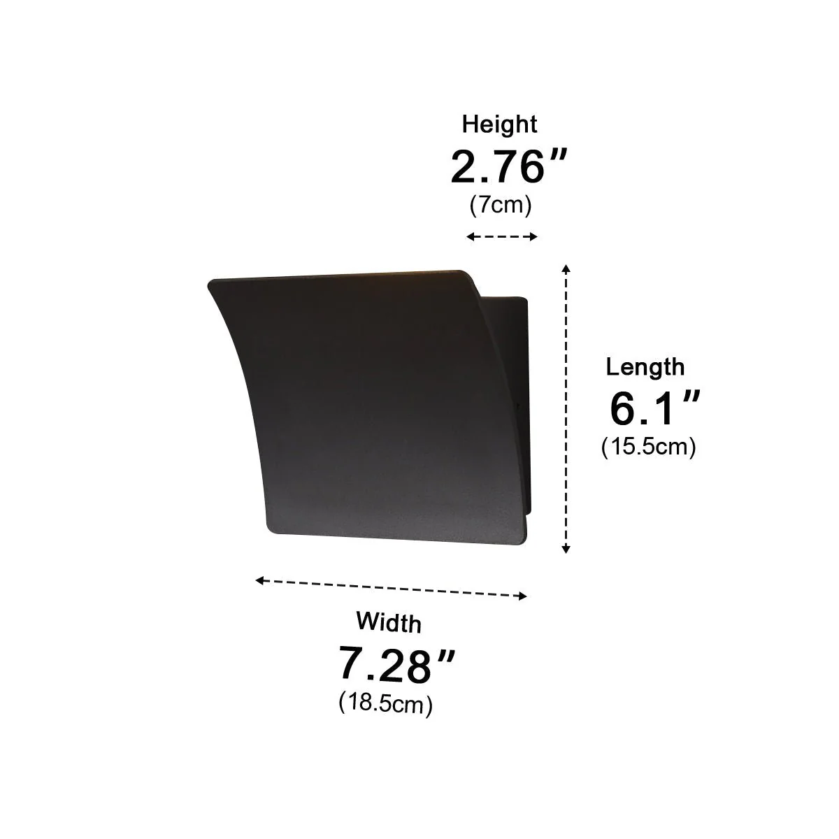 Modern Minimalist Curve LED Indoor Wall Sconces - Image 8
