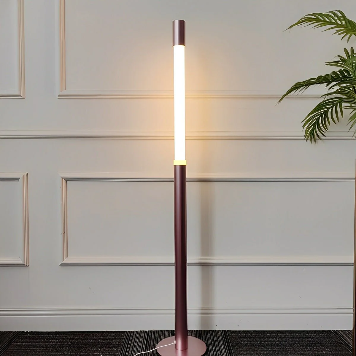 Modern Minimalist Cylinder Adjustable Lift LED Floor Lamp - Image 10