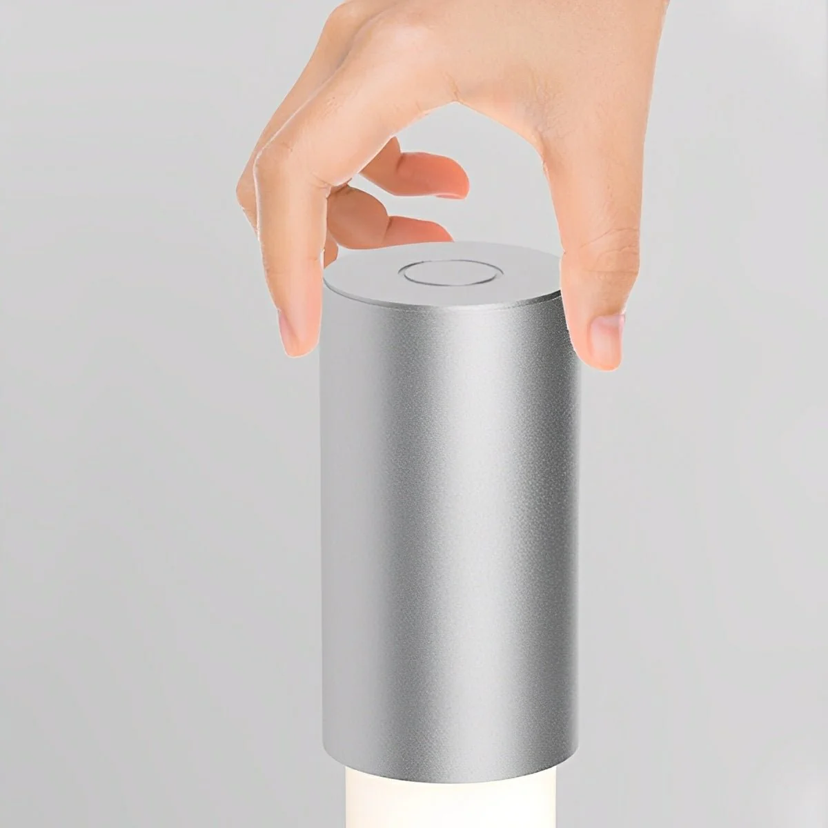 Modern Minimalist Cylinder Adjustable Lift LED Floor Lamp - Image 12