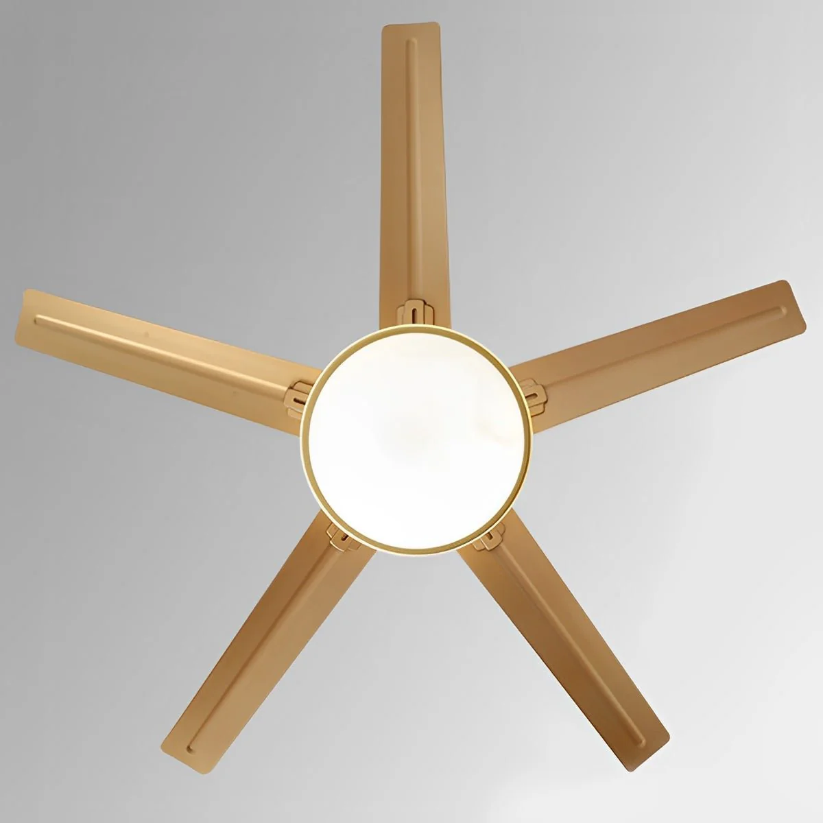 Modern Minimalist DC Motor 6-Speed Reverse Stainless Steel Ceiling Fan - Image 6