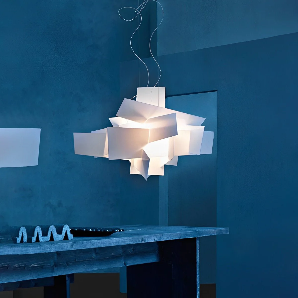 Modern Minimalist Geometric Art Pendant Light - Image 14