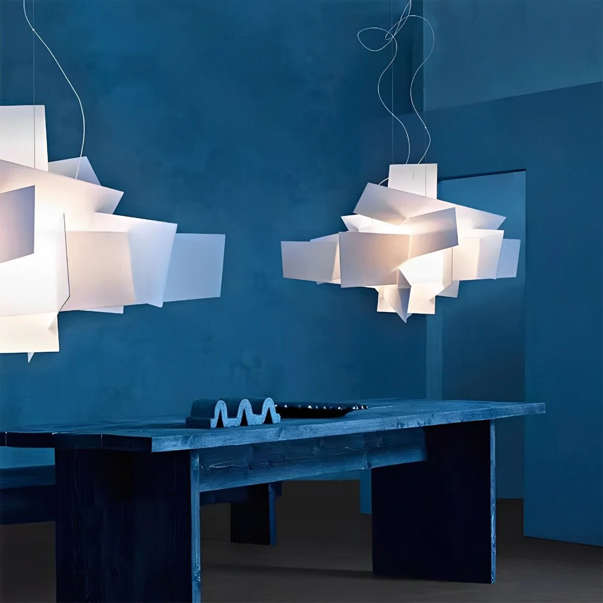 Modern Minimalist Geometric Art Pendant Light - Image 3