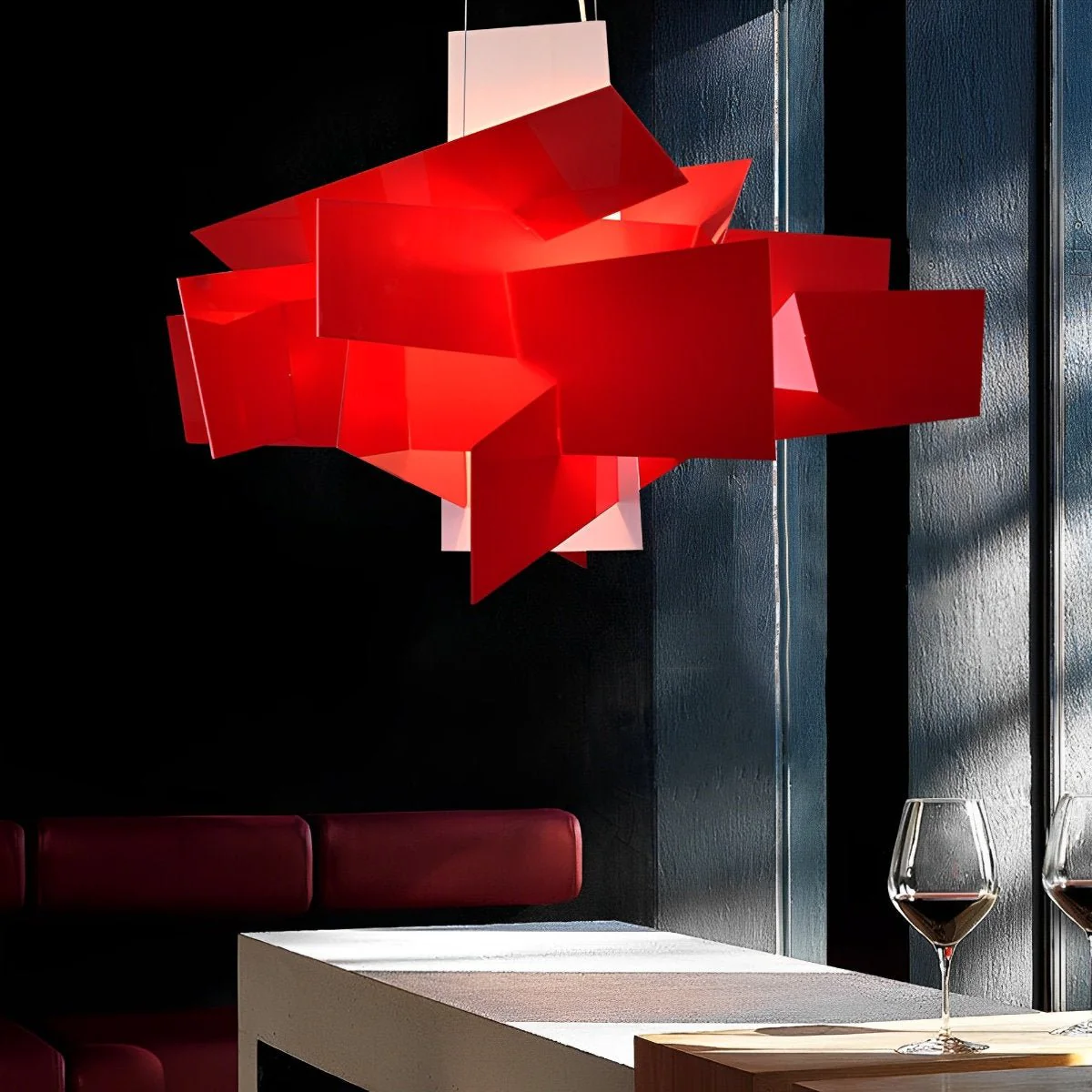 Modern Minimalist Geometric Art Pendant Light - Image 4