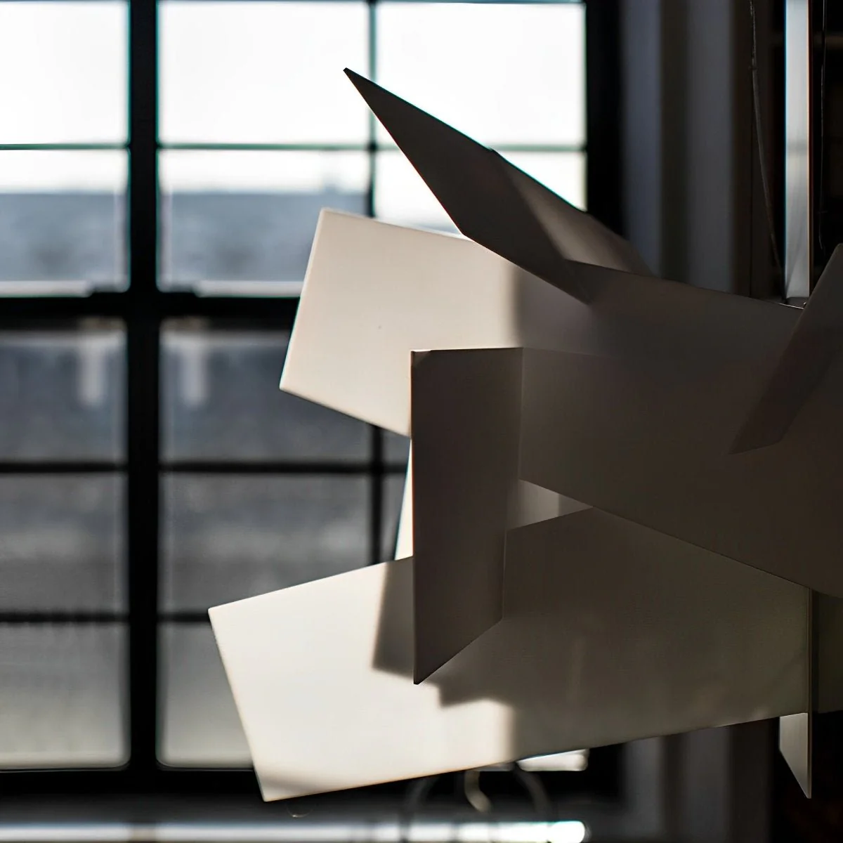 Modern Minimalist Geometric Art Pendant Light - Image 8