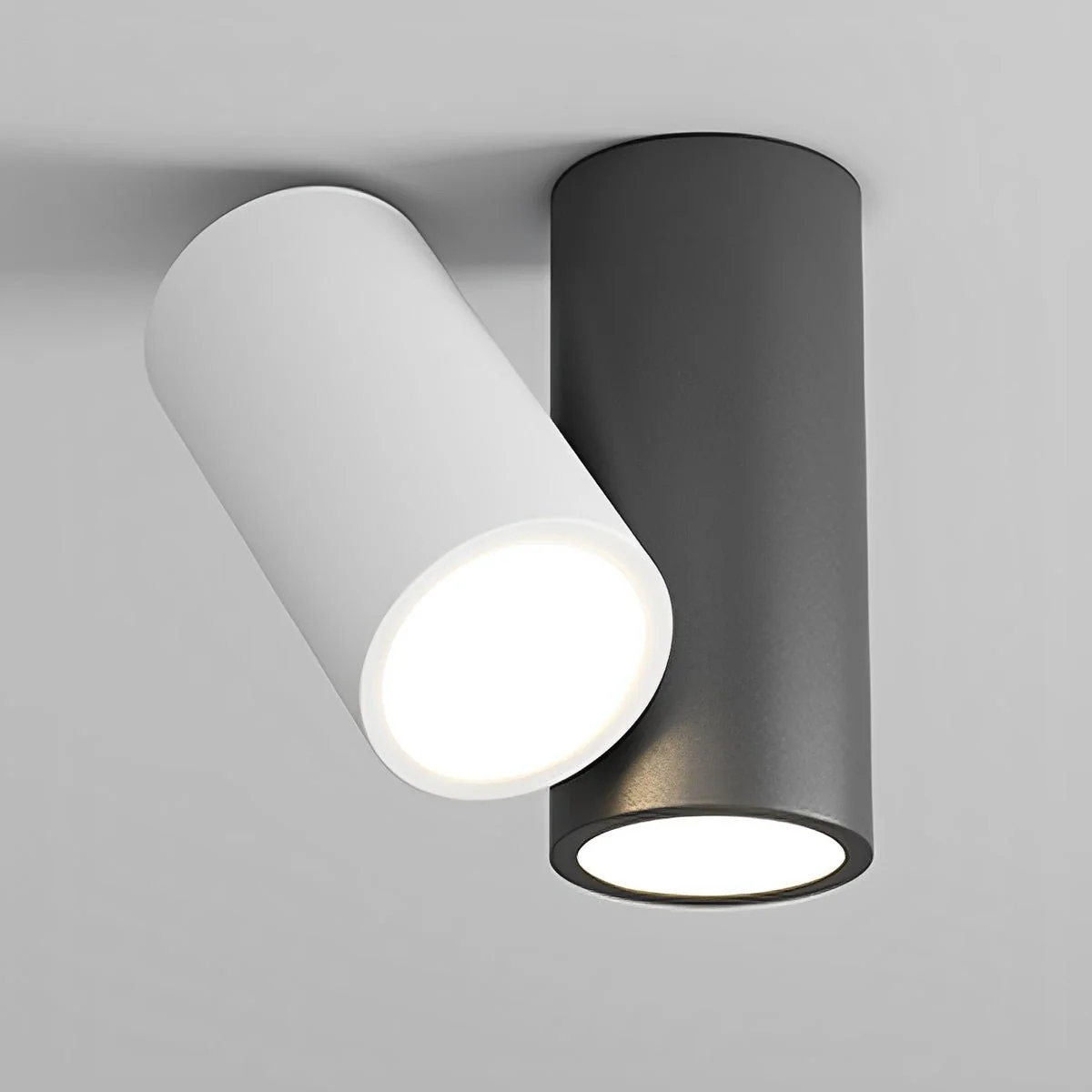Modern Minimalist Geometric Cylinder LED Indoor Ceiling Light - Image 10