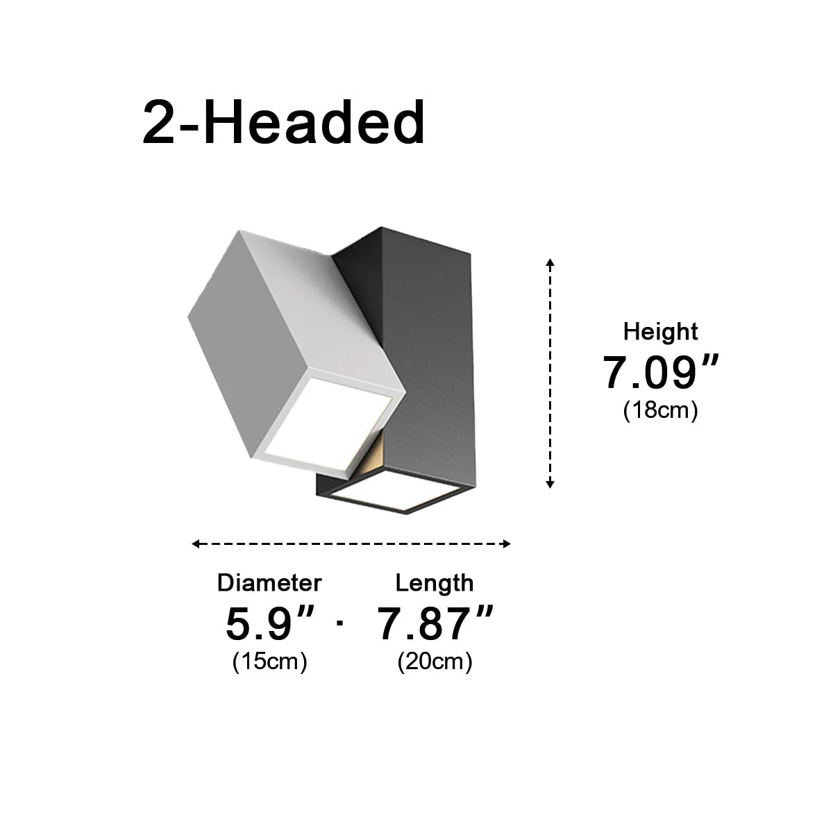 Modern Minimalist Geometric Cylinder LED Indoor Ceiling Light - Image 18
