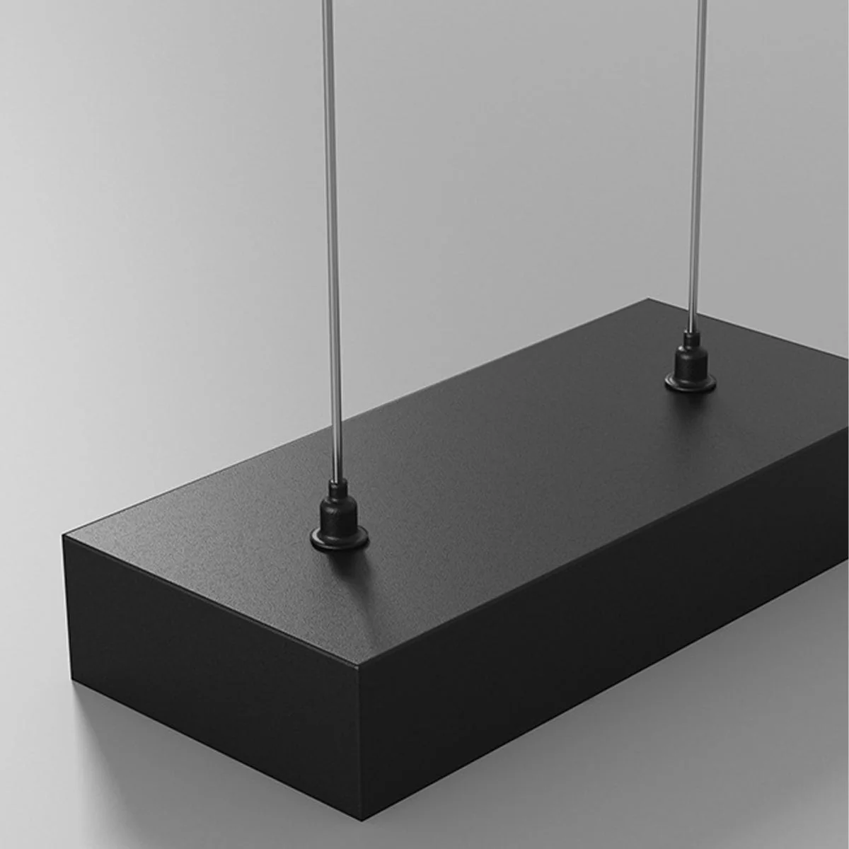 Modern Minimalist Geometric LED Long Strip Indoor Pendant Lights - Image 6