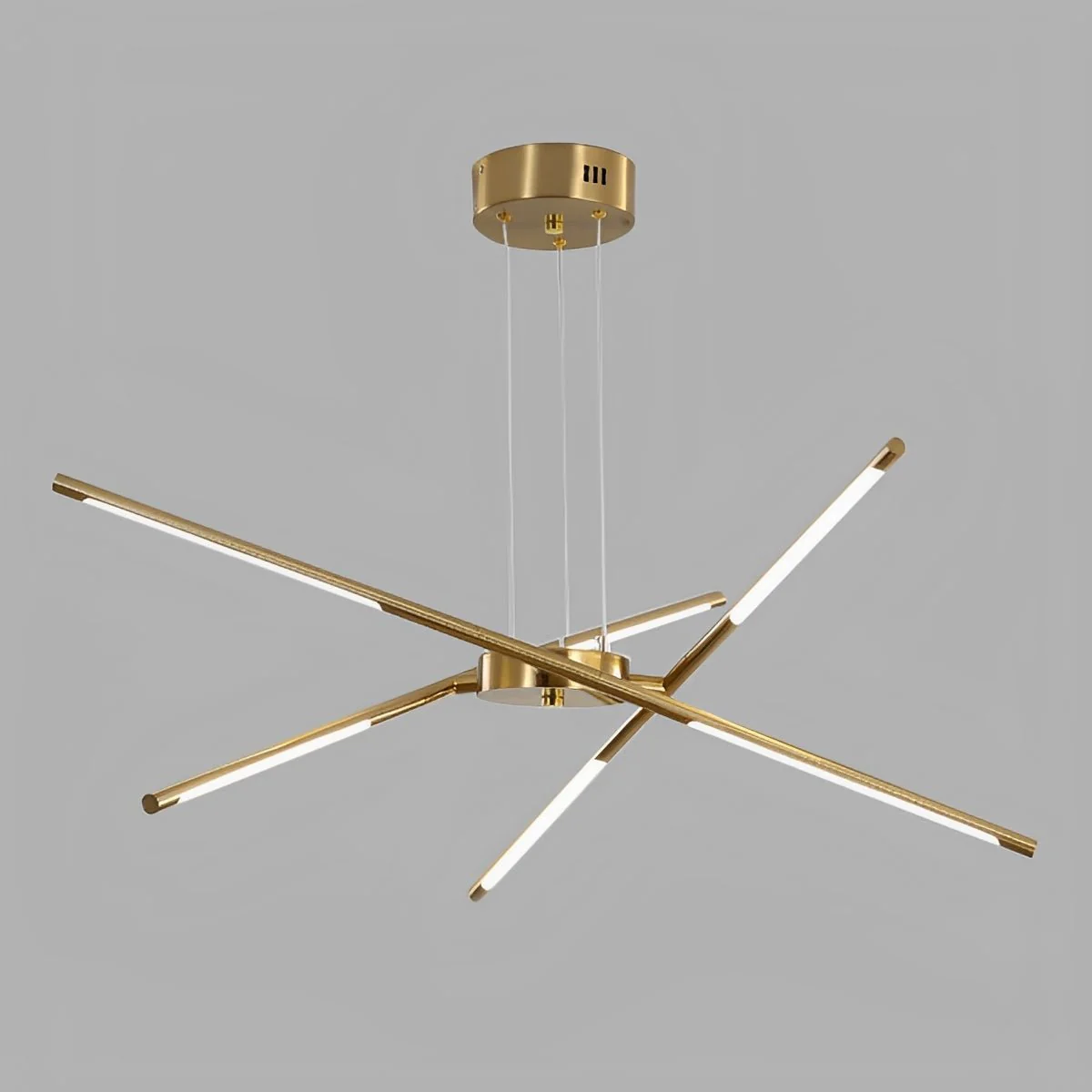 Modern Minimalist Geometric LED Long Strip Indoor Pendant Lights - Image 13