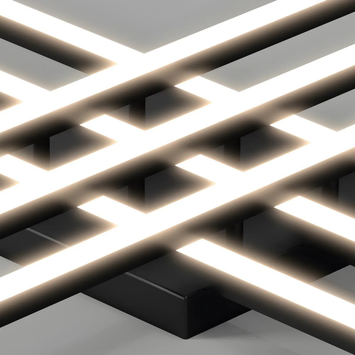 Modern Minimalist Geometric Long Strip LED Ceiling Light - Image 11