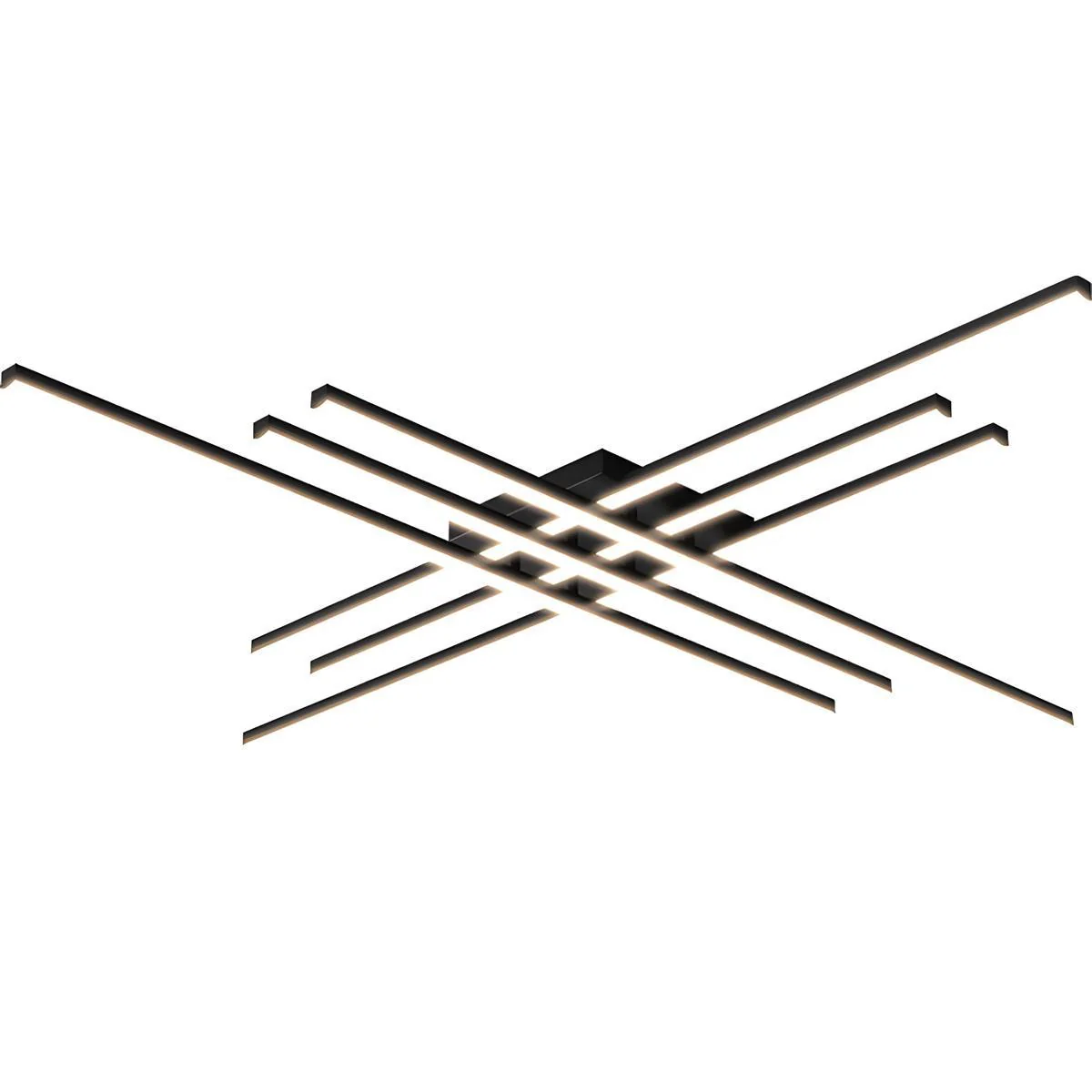 Modern Minimalist Geometric Long Strip LED Ceiling Light - Image 13