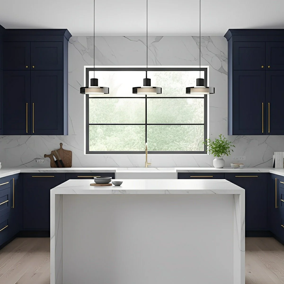 Modern Minimalist Glass Indoor Bar Pendant Lights - Image 5
