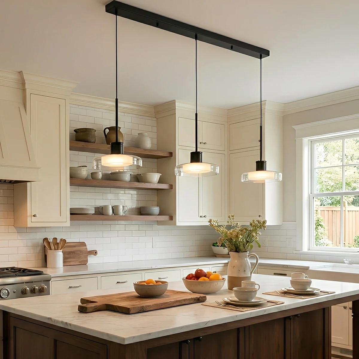 Modern Minimalist Glass Indoor Bar Pendant Lights - Image 9