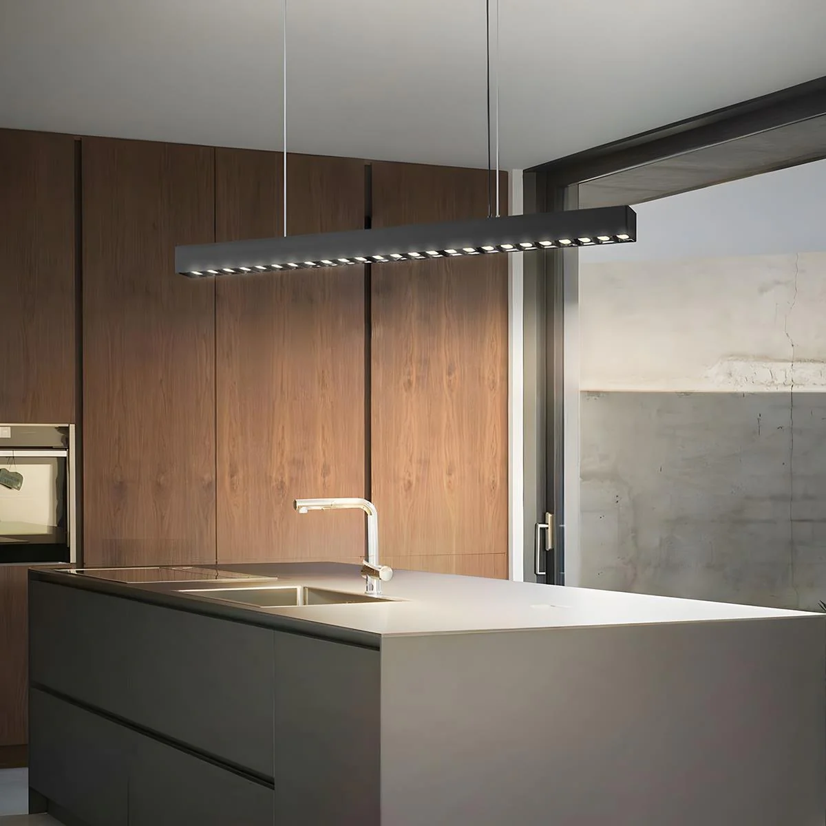 Modern Minimalist Grille LED Long Strip Light - Image 3