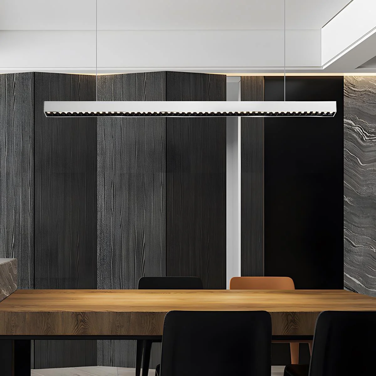 Modern Minimalist Grille LED Long Strip Light - Image 5