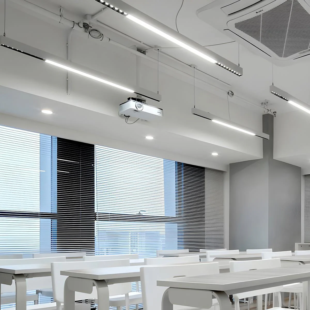 Modern Minimalist Grille LED Long Strip Light - Image 6