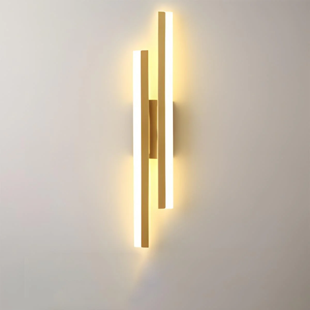 Modern Minimalist H-Shape Long Strip LED Wall Sconce - Image 8