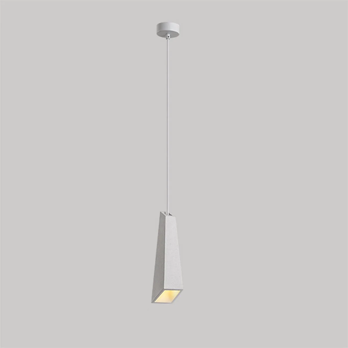 Modern Minimalist Industrial Indoor Concrete LED Pendant Lights - Image 12