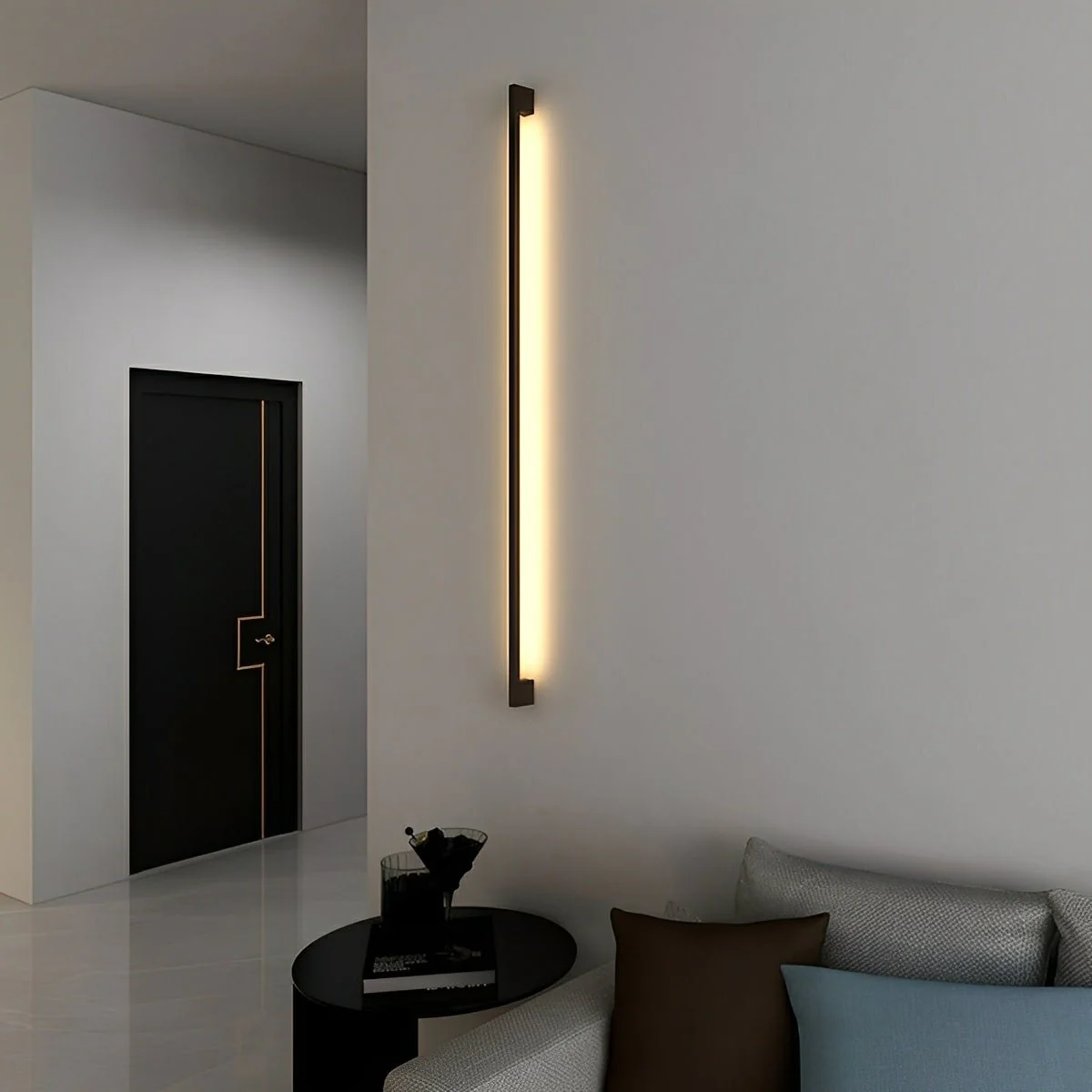 Modern Minimalist LED Strip Indoor Wall Sconces - Image 4