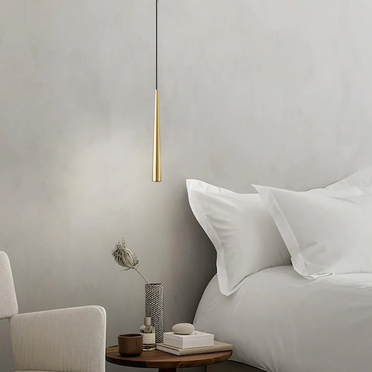 Modern Minimalist Long Strip Bar LED Pendant Lights - Image 7