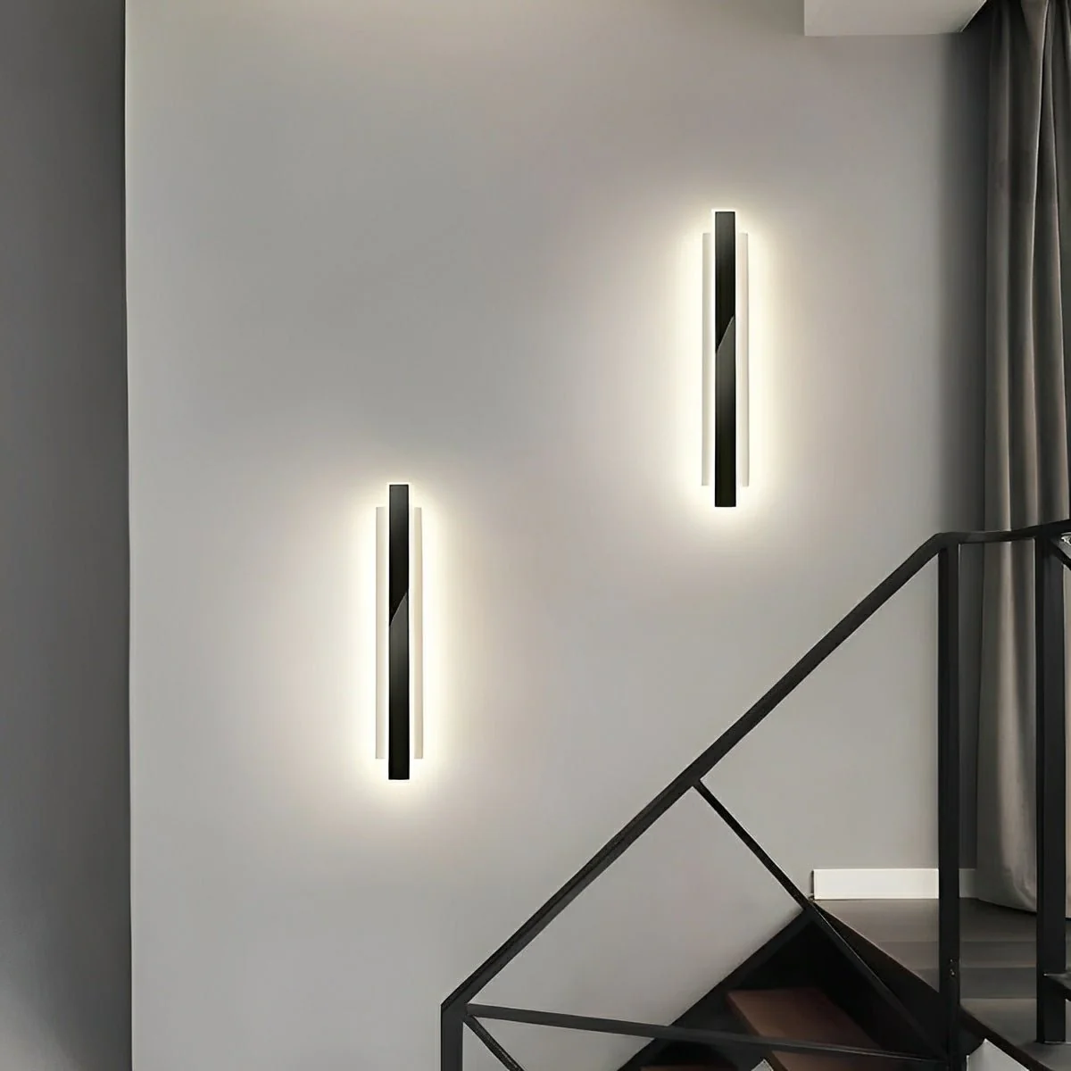 Modern Minimalist Long Strip LED Wall Sconces - Image 4