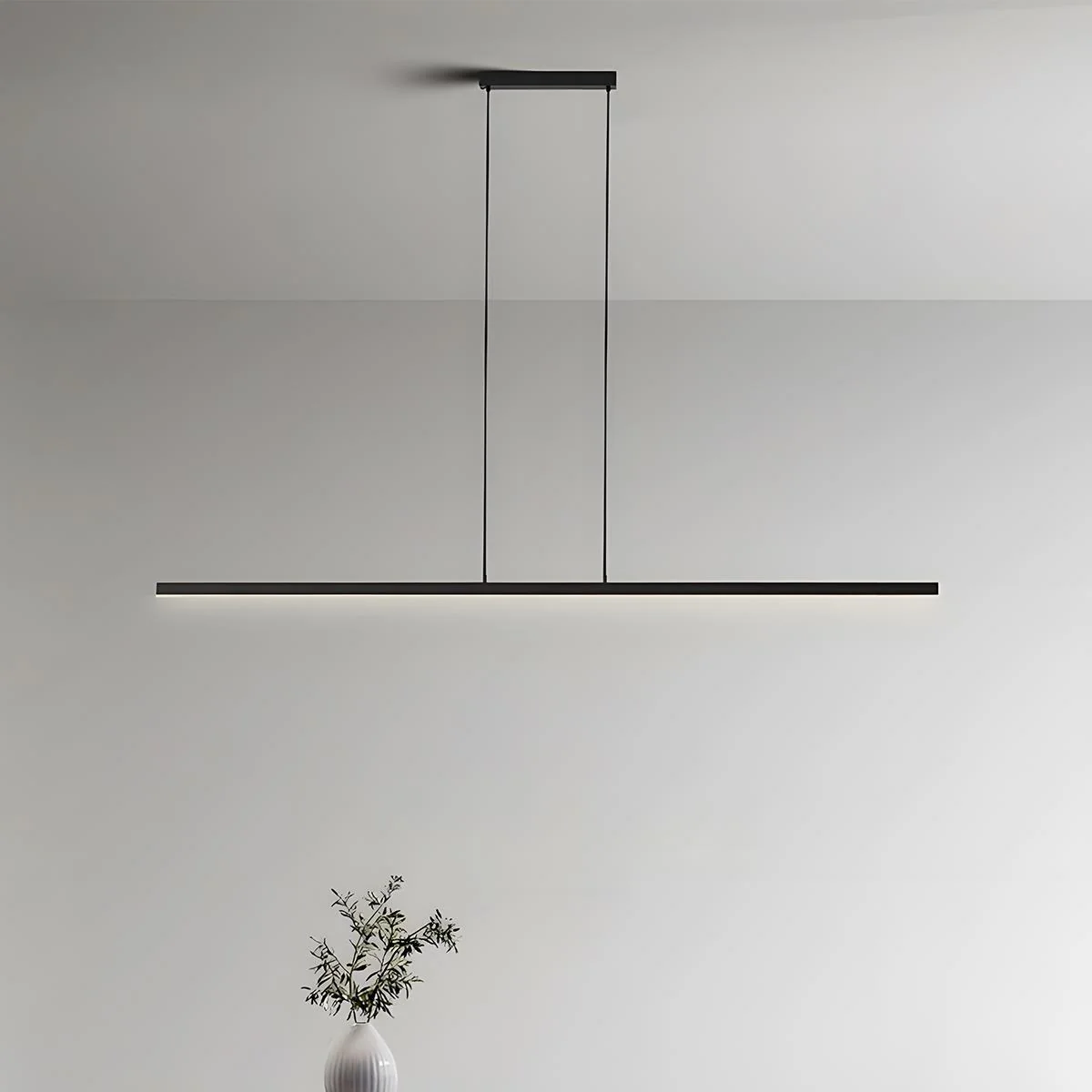 Modern Minimalist Long Strip Light Pendant Lights up and down adjustable - Image 5