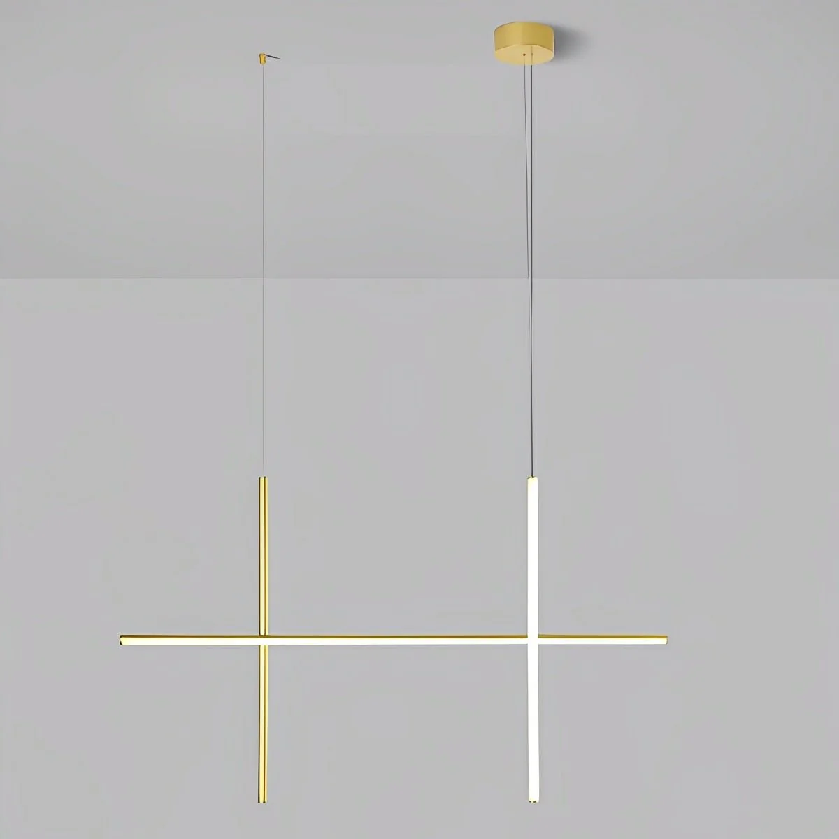 Modern Minimalist LOS Coordinates Geometric Linear LED Pendant Lights - Image 11
