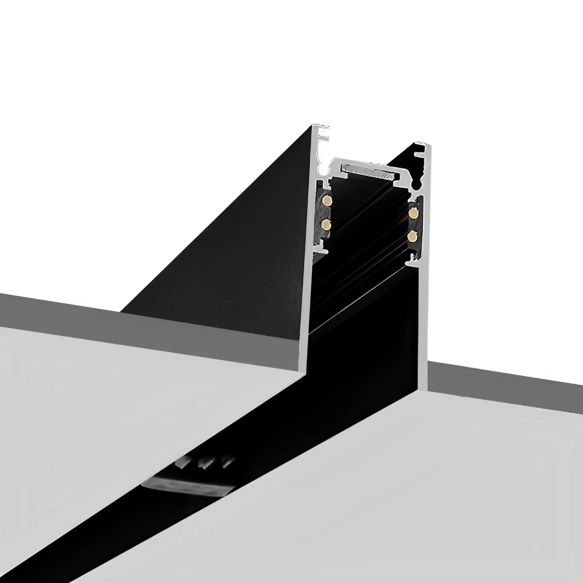 Modern Minimalist Mainless Lighting Magnetic DIY Track LED Recessed Ceiling Light - Image 11