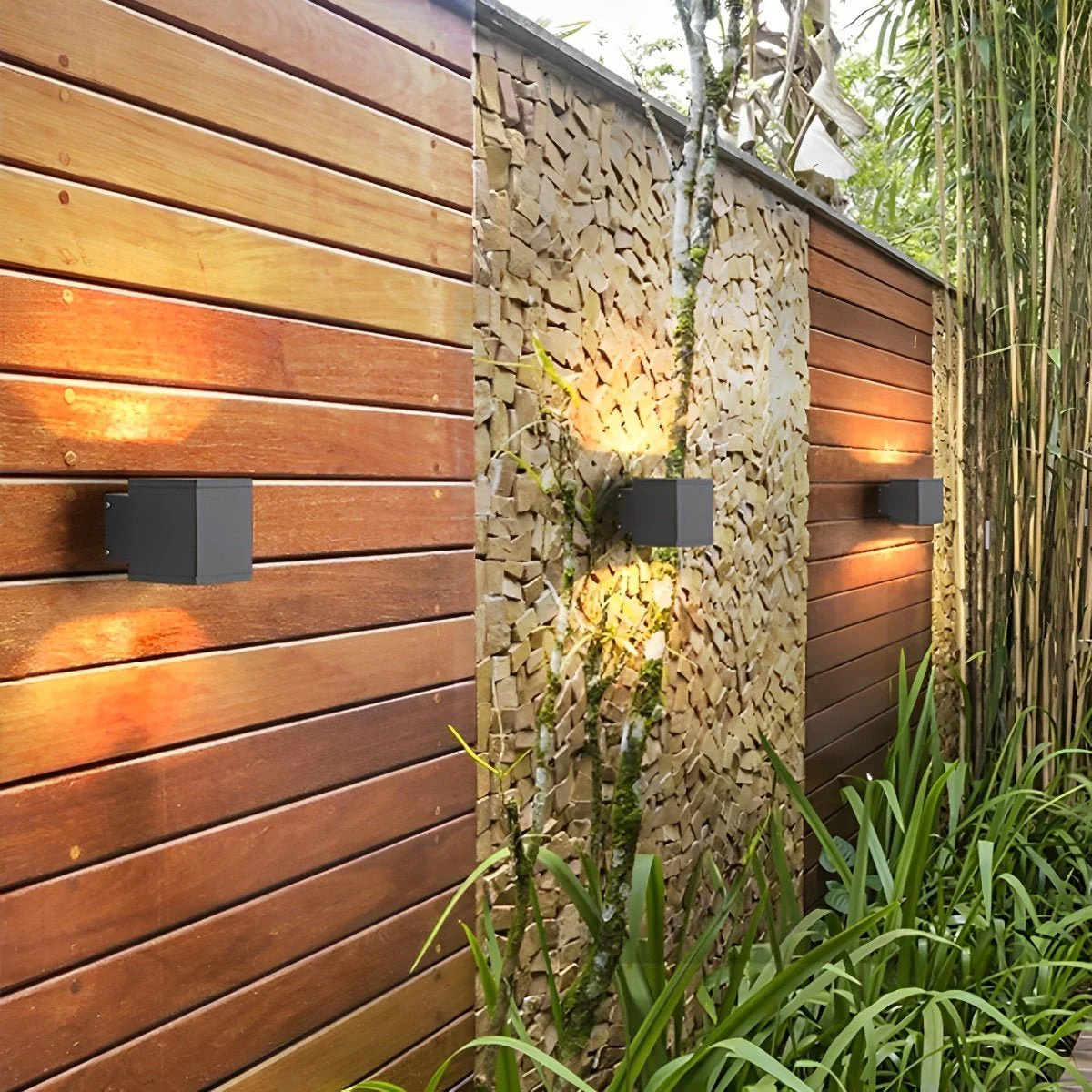 Modern Minimalist Outdoor LED Waterproof Exterior Wall Light for Courtyard Fence - Image 3