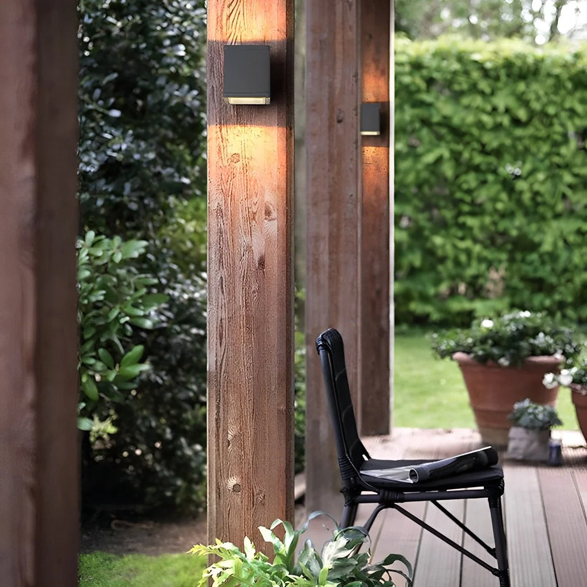 Modern Minimalist Outdoor LED Waterproof Exterior Wall Light for Courtyard Fence - Image 4