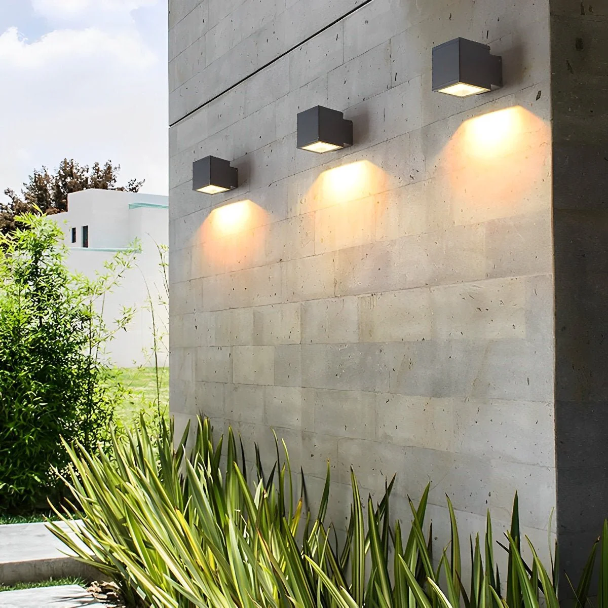 Modern Minimalist Outdoor LED Waterproof Exterior Wall Light for Courtyard Fence - Image 7