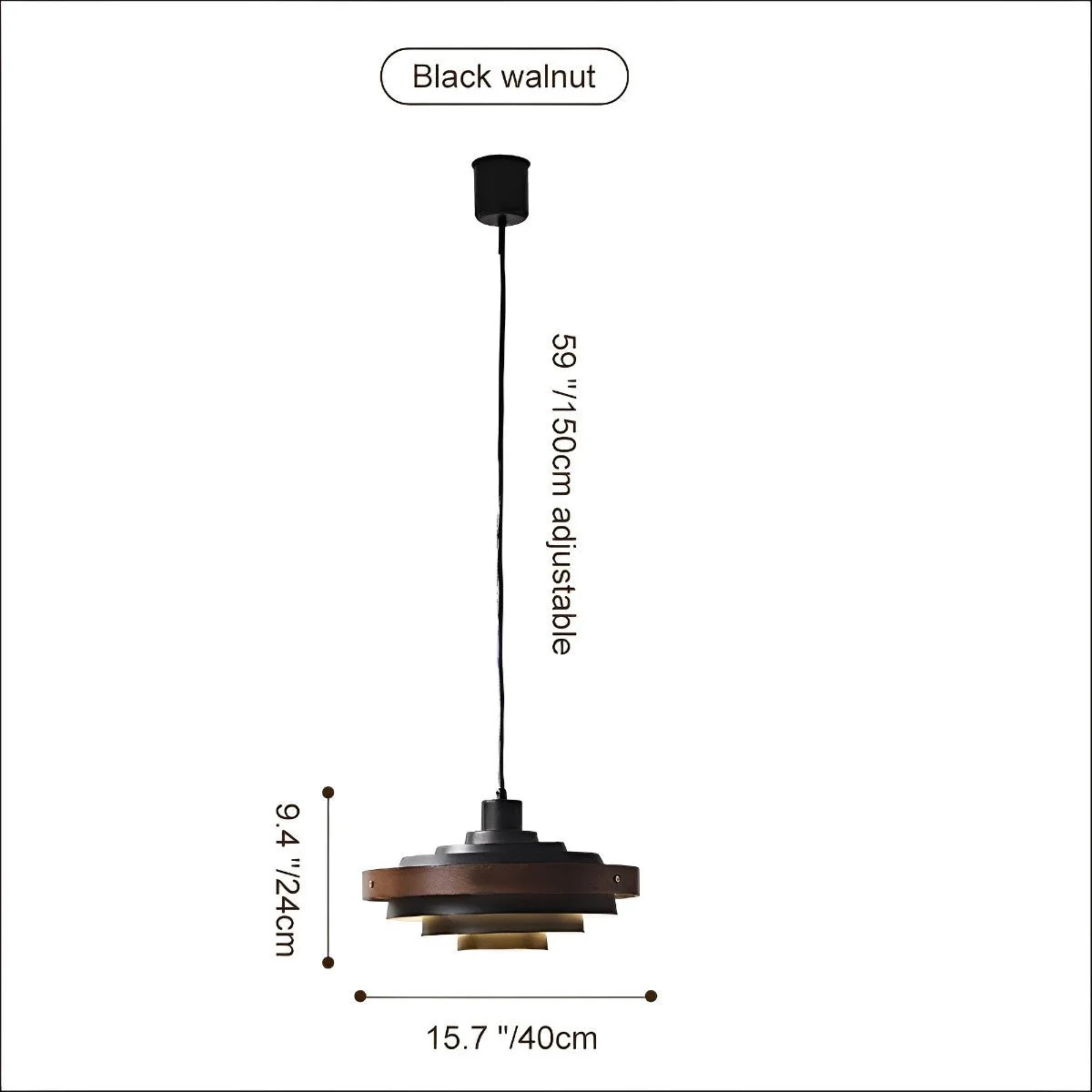 Modern Minimalist Shaded Drum Pendant Light - Image 13