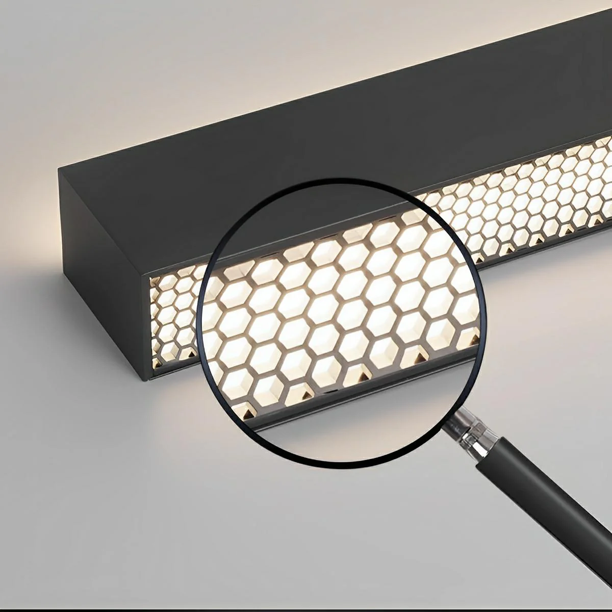 Modern Minimalist Up&Down Linear LED Strip Office Ceiling Pendant Lights - Image 10